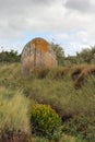 Menhir of Run ar Gam near Trebeurden in Bretagne