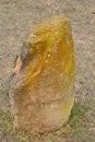 Menhir stone, prehistoric architecture Royalty Free Stock Photo