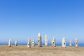 Menhires, A Coruna, Spain Royalty Free Stock Photo