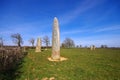 Menhirs d Epoigny in France