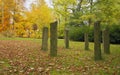 Menhirs in Dalovice Park