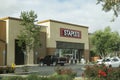 Menifee, CA, USA - May 3, 2023: Front of a Staples retail store