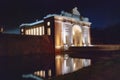 The Menin Gate in Ypres Royalty Free Stock Photo