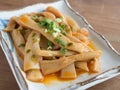 Menma: Japanese fermented bamboo shoots