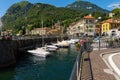 Menaggio harbour and marina Lake Como