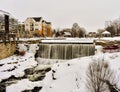 Menomonee Falls Waterfall Royalty Free Stock Photo