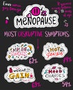 Menopause Hand Drawn Infographic