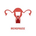 Menopause vector icon