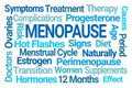 Menopause Word Cloud