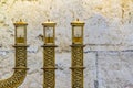 Menora Lamp, Wailing Wall, Old Jerusalem