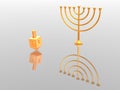 Menorah Royalty Free Stock Photo