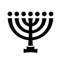 Menorah (ancient Hebrew sacred seven-candleholder)