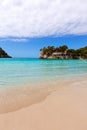 Menorca Cala Galdana Beach in Ciutadella at Balearic Royalty Free Stock Photo