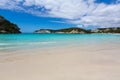 Menorca Cala Galdana Beach in Ciutadella at Balearic Royalty Free Stock Photo