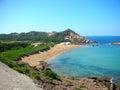 Menorca - Cala Pregonda Royalty Free Stock Photo