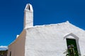 Menorca Es Grau white house chimney detail in Balearics Royalty Free Stock Photo