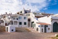Binibeca, a traditional Spanish fishing village on the coast of Menorca. Spain