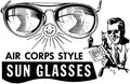 Mens Air Corps Sunglasses