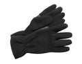 Mens black leather gloves