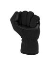 Mens black leather gloves