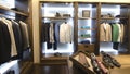 Mens clothing store