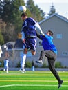 Mens club Soccer goalie save