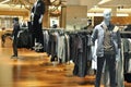 Mens fashion mannequin in store