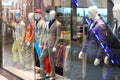 Mens fashion mannequin in store