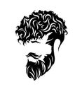 Mens hairstyles and hirecut with beard mustache