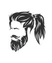 Mens hairstyles and hirecut with beard mustache