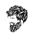 Mens hairstyles and hirecut with beard mustache Royalty Free Stock Photo