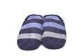Mens slippers. Royalty Free Stock Photo