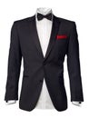 Mens tuxedo jacket isolated on white