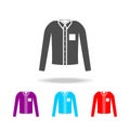 mens Vest icon icon. Elements of clothes in multi colored icons for mobile concept and web apps. Icons for website design and deve