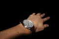 Mens Watch on Wrist