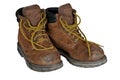 Mens work boots Royalty Free Stock Photo