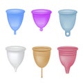 Menstrual medicine cup, gynecological medical care container