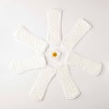 Menstrual Woman hygiene protection of sanitary pad on white background, woman menstruation cycle and critical day