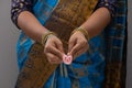 Menstrualcup,C-fold Royalty Free Stock Photo