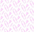 Menstruation, feminine hygiene seamless pattern.