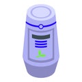 Ment air freshener icon, isometric style Royalty Free Stock Photo