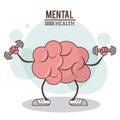 Mental health concept. brain training exercise healthy image