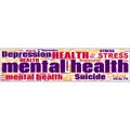 Mental Health Depression Suicidal Stress Abstract Background Illustration