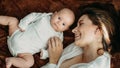 Mental Health in Postpartum Time. Maternal Mental Health. Pregnancy And Postpartum Disorders, postpartum baby blues Royalty Free Stock Photo