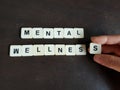 Mental wellness concept