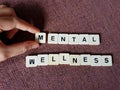 Mental wellness concept Royalty Free Stock Photo