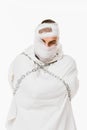 Mentally insane man Royalty Free Stock Photo