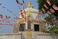 Located near Gaya city, the Gayasisa Stupa at Brahmayoni Hill, marks the place where the Buddha preached the Fire Sermon