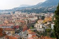 Menton city on Cote d'Azur, France