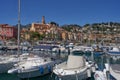 Menton, France - August 8, 2023 - the colorful pretty town in the south of France